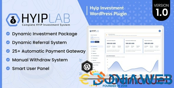 HYIPLab - HYIP Investment WordPress Plugin