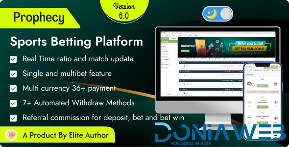Prophecy - Sports Betting Platform