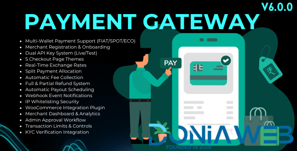 Payment Gateway Addon - Multi-Wallet Payments, Merchant Onboarding & WooCommerce Plugin for Bicrypto