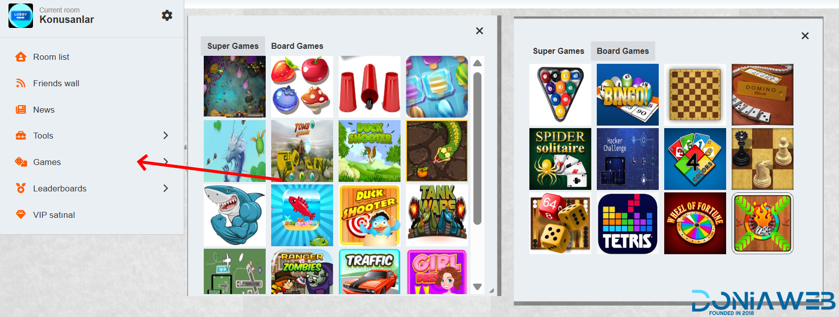 Codychat Games Addon