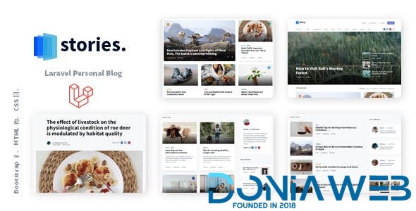 Stories - Laravel Creative Multilingual Blog