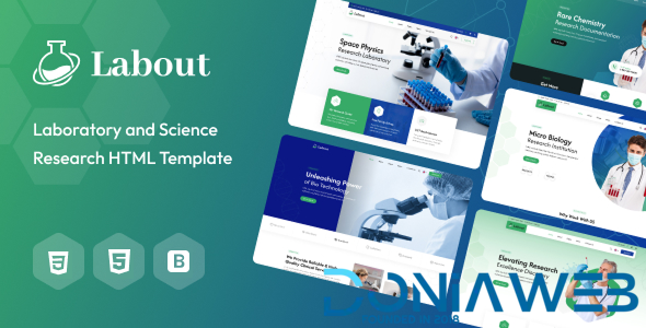 Labout – Laboratory & Research HTML Template