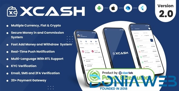 XCash - Cross Platform Mobile Wallet Application | Agent App